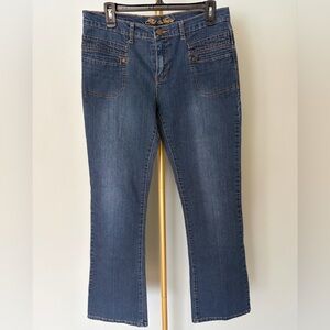 Out Jeans Blue Denim Front Pocket Jeans Women’s Size 10